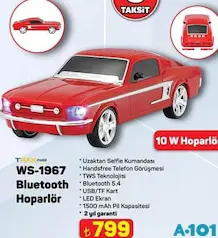 TRAX MOBİL WS-1967 BLUETOOTH HOPARLÖR fiyat ve kampanya bilgisi
